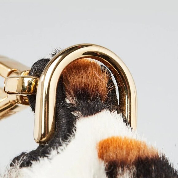 Fendi Pony Hair Vitello Grace Ocelot Fendigraphy Nano Bag-7AS089 - Picture 8 of 12